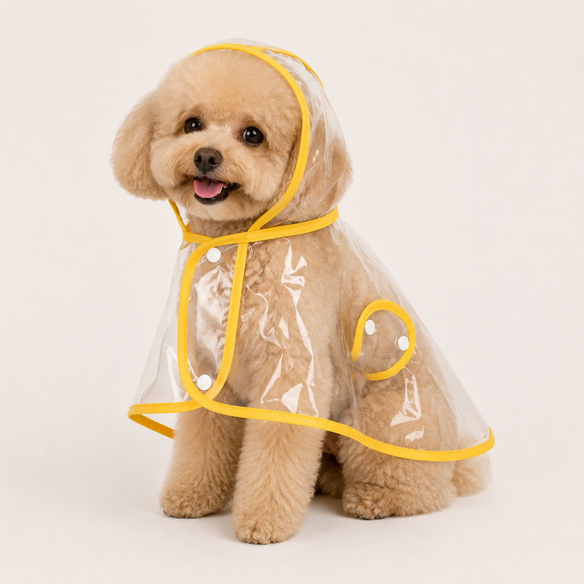 Transparent Dog Raincoat