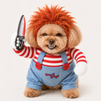 Scary Doll Dog Costume