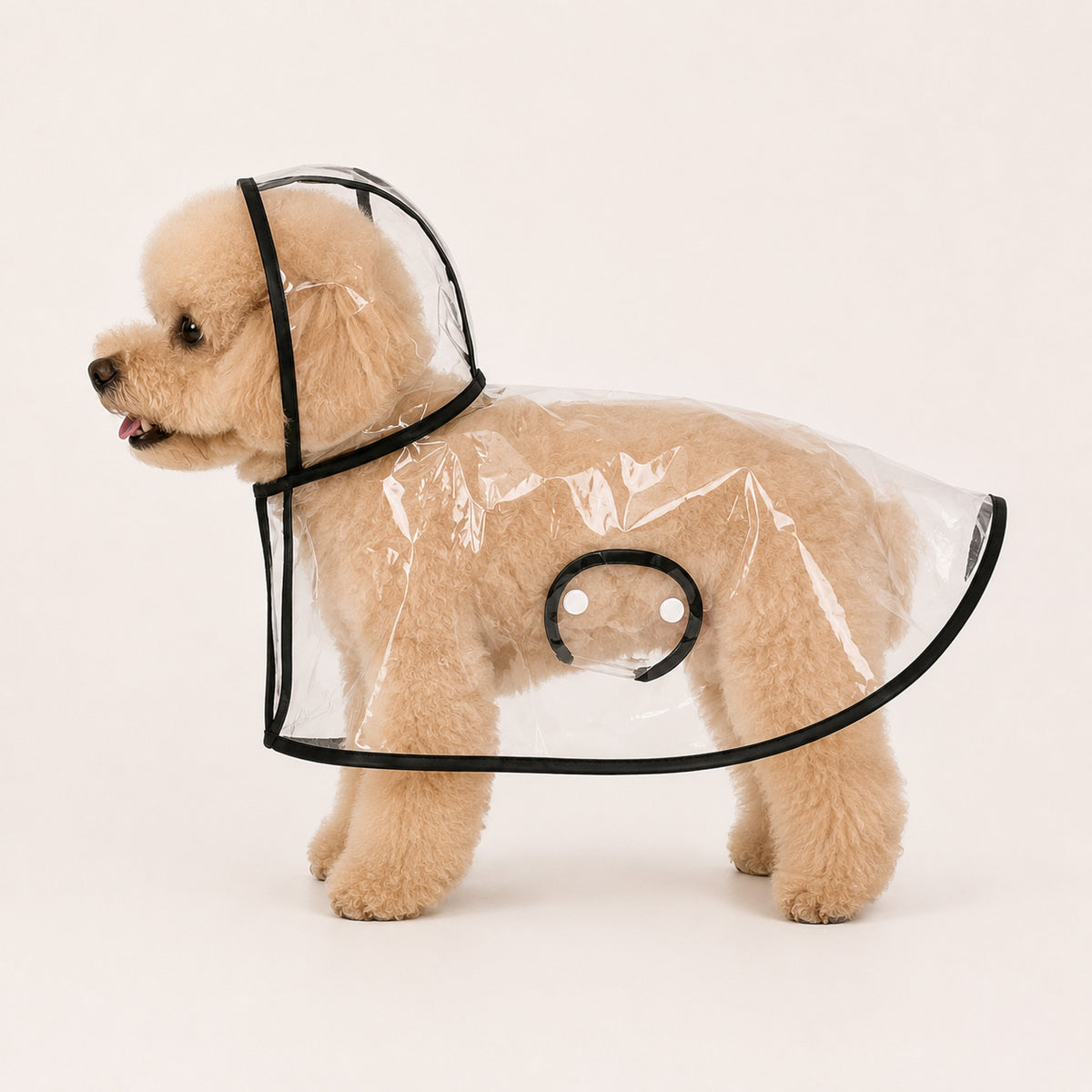 Transparent Dog Raincoat