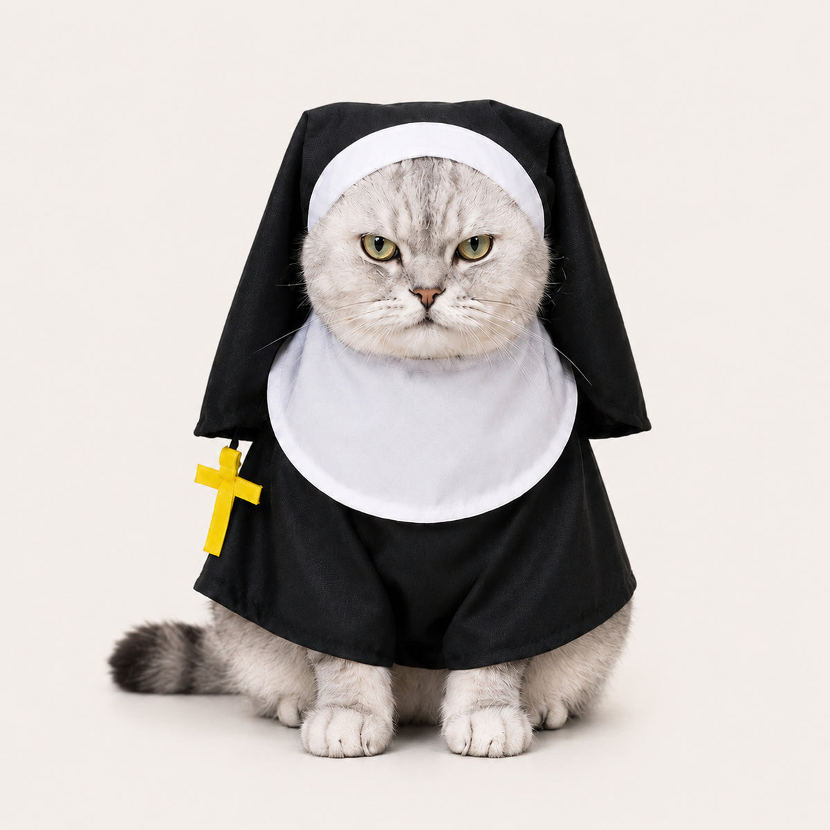 Nun Dog & Cat Costume