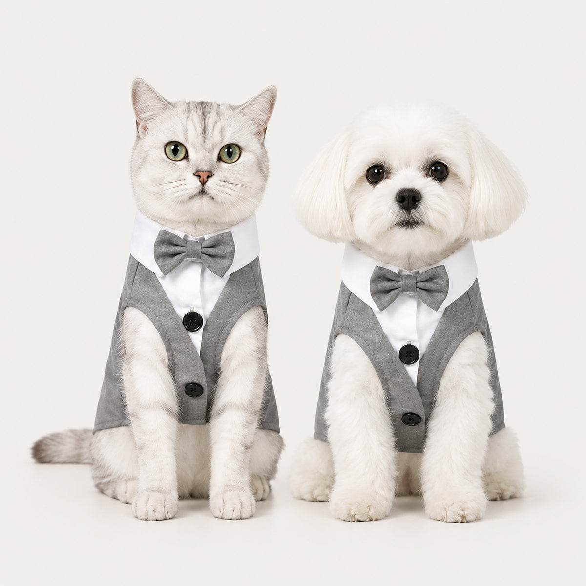 Classic Button Jacket for Dogs & Cats