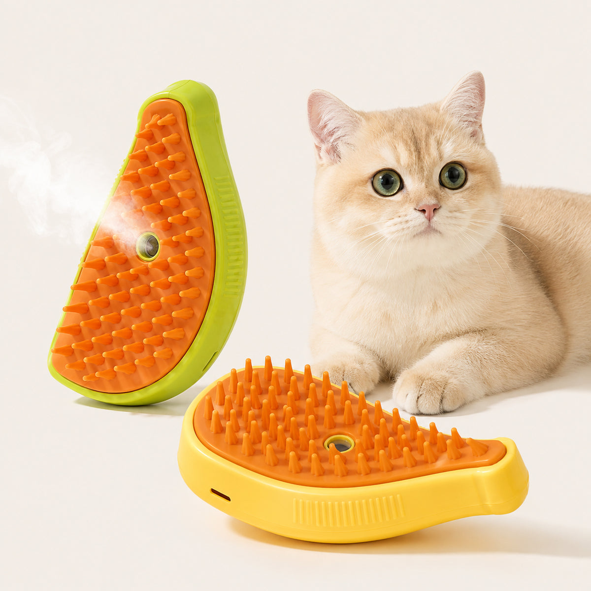 3-in-1 Mist Grooming Brush for Dogs & Cats