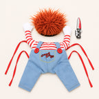 Scary Doll Dog Costume