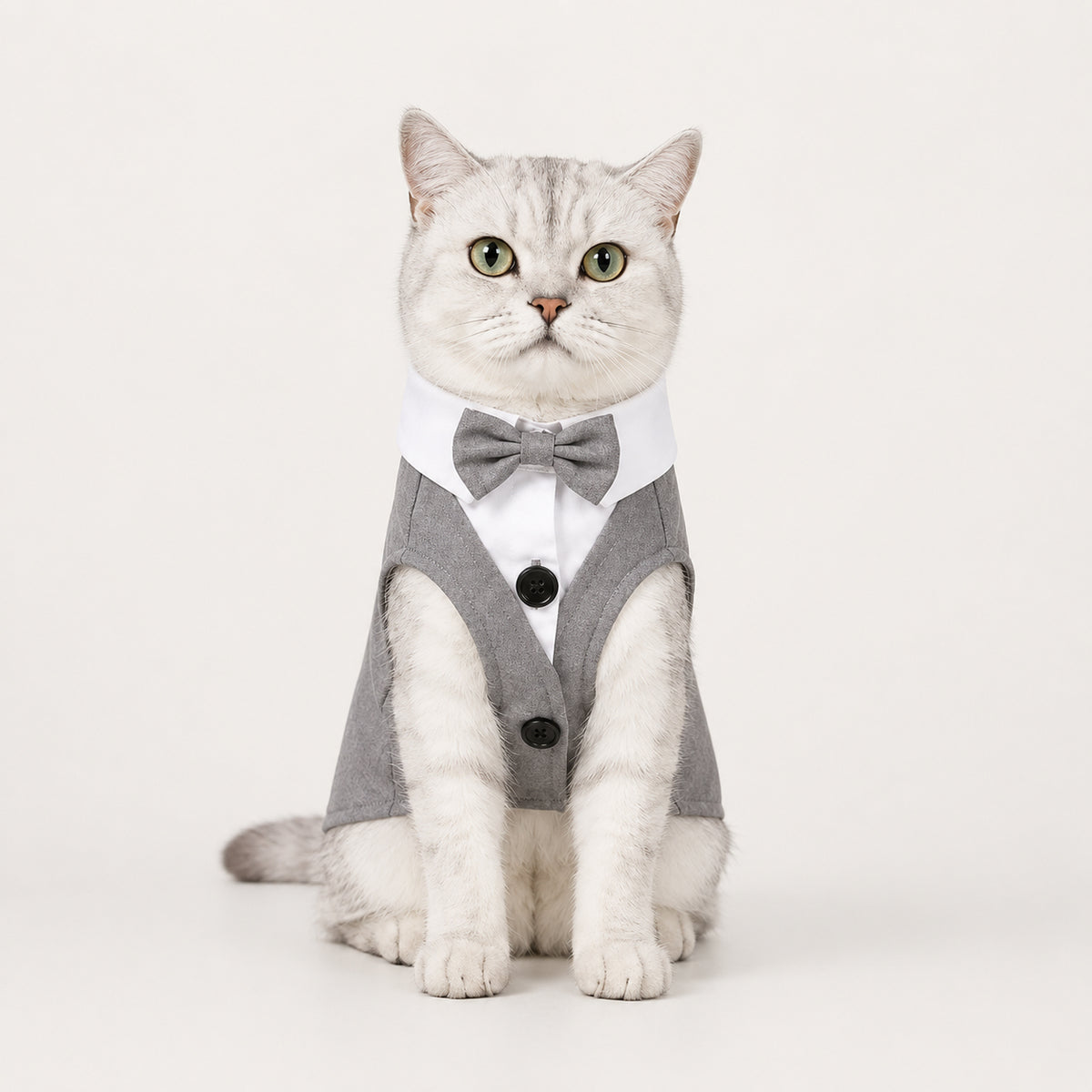 Classic Button Jacket for Dogs & Cats